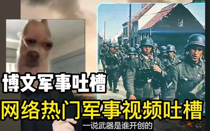 吐槽一下网络热门军事视频