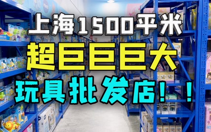 【垃圾佬】去这辈子见过最大的玩具批发店，花一千块！