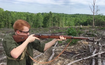 Turkish Mauser M38 shooting