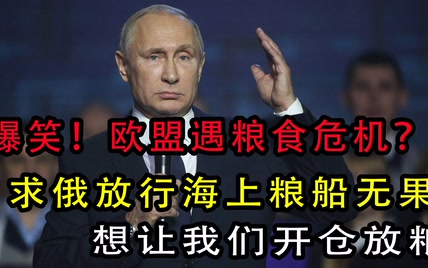 想从中国抢粮食欧洲玩砸了,深陷粮食危机,喊话中国开仓放粮!