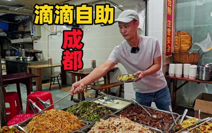 【王刚探店】成都滴滴自助快餐，离得近可以直接当食堂