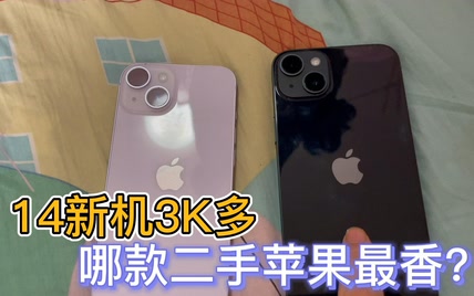 二手iPhone年底跳水，从xr到14，哪款最香？