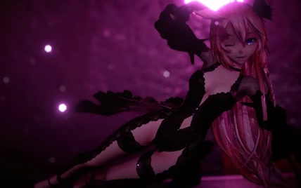 【4K MMD】热辣奔放 蕾丝紧身裙装LUKA「Sucker」