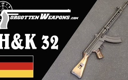 【被遗忘的武器/双语】H&K的7.62x39mm G3步枪--HK32原型