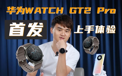 「趣推荐」高端智能手表：华为WATCH GT2 Pro首发体验