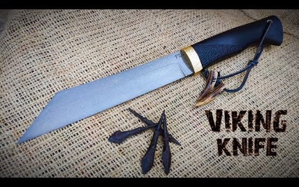 【刀制作】VIKING维京海盗直刀